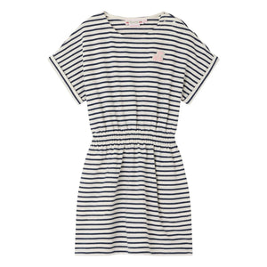 Bonpoint - Vestido a rayas Celima | Crudo