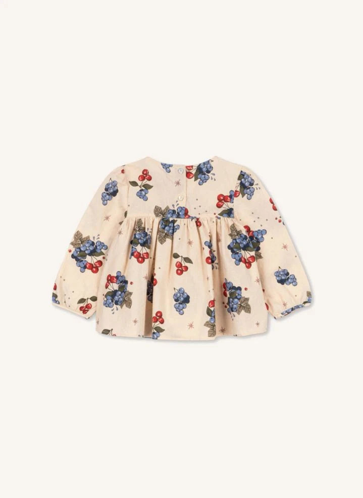 Konges Sløjd - Blusa Avi de Algodón Orgánico | Crema