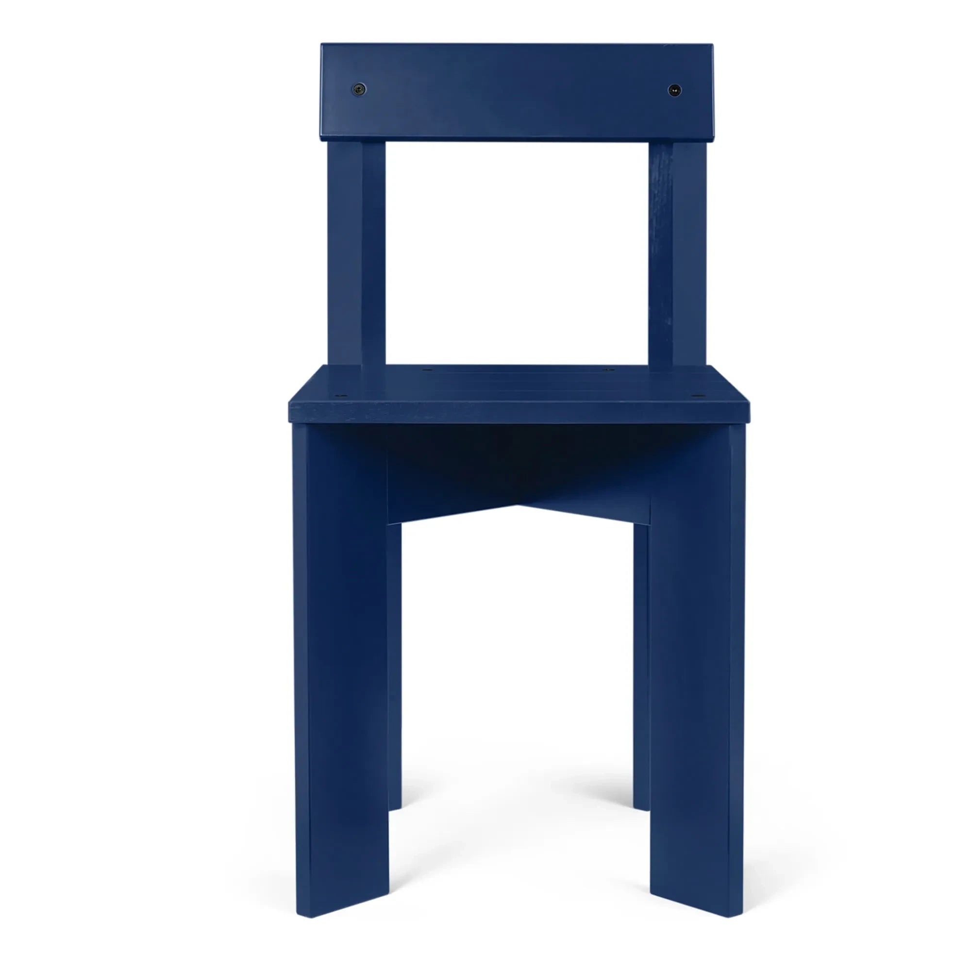 Ferm Living - Silla de madera Ark - FSC | Azul