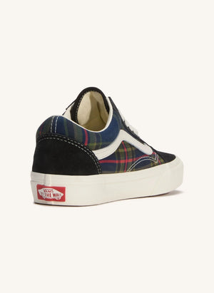Vans - Old Skool Cuadros Zapatilla Deportiva | Negro