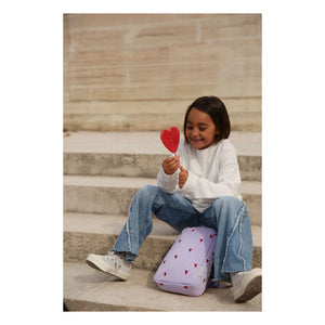 Studio Noos - Mochila Puffy Hearts | Lila