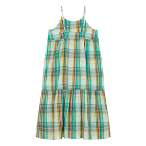 Hundred Pieces - Vestido Sanda a Cuadros | Melocotón