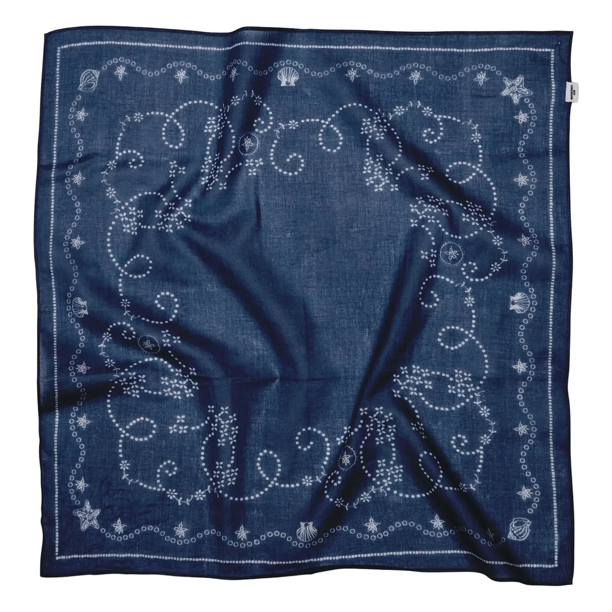 Becksöndergaard - Pañuelo de algodón Englishia | Azul marino