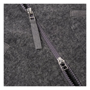 Universal Works - Chaqueta bomber de lana con cremallera | Gris