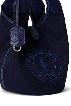 Bolso tote de algodón para mujer Polo Ralph Lauren