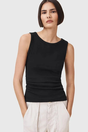 Top AllSaints de algodón y elastano para mujer KATARINA