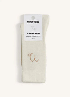 Homecore - Calcetines de Capricornio | Crema