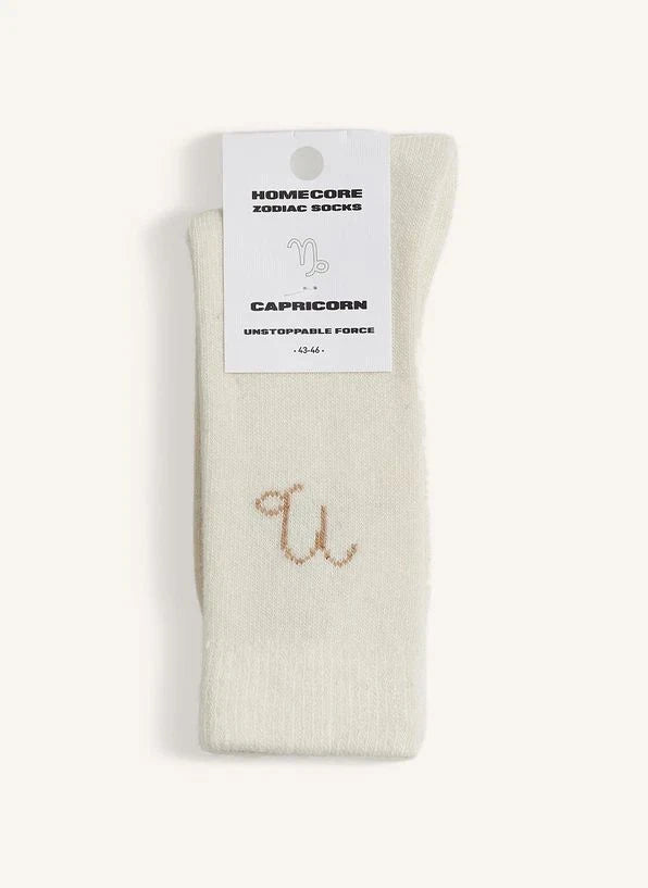 Homecore - Calcetines de Capricornio | Crema