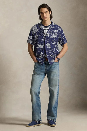 Camisa de viscosa Polo Ralph Lauren para hombre