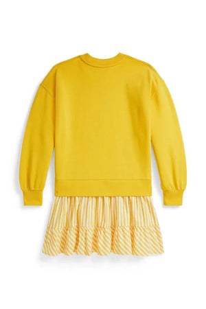Polo Ralph Lauren Vestido de algodón para niña