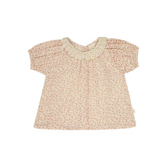 Lilinoa - Charlotte Liberty | Blusa de cuello de croché crudo