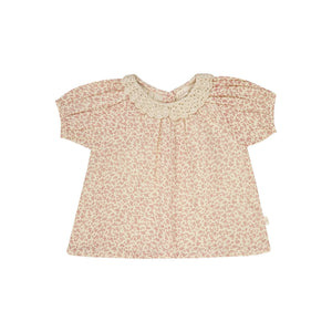 Lilinoa - Charlotte Liberty | Blusa de cuello de croché crudo