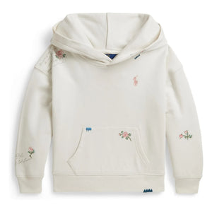 Ralph Lauren - Sudadera con capucha floral | Blanca