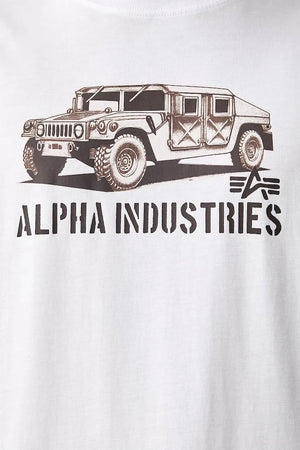 Camiseta Humvee de algodón para hombre Alpha Industries