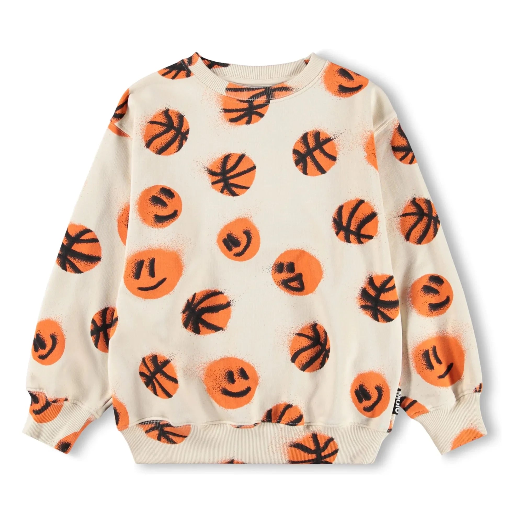 Sudadera de baloncesto Molo - Monti de algodón orgánico | Crudo