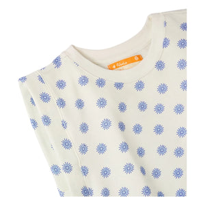 Fabula - Sudadera sin mangas Molton Soleils | Blanco