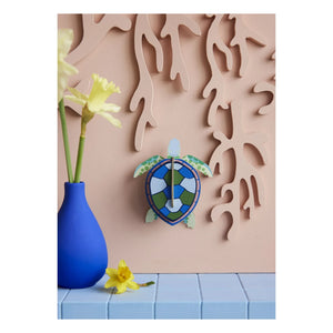 Studio Roof - Decoración de pared Tortuga | Azul