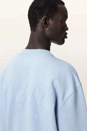 Sudadera extragrande de algodón AllSaints ODYSSEY para hombre