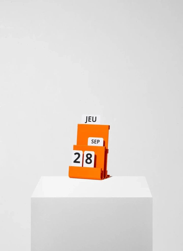 Warren & Laëtitia - Calendario Perpetuo de Joe | Naranja