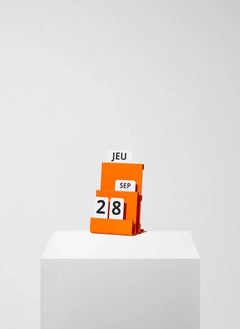 Warren & Laëtitia - Calendario Perpetuo de Joe | Naranja