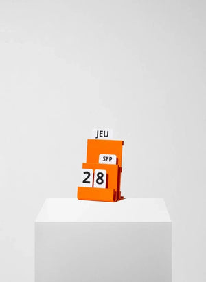 Warren & Laëtitia - Calendario Perpetuo de Joe | Naranja