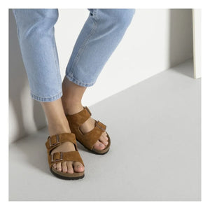 BIRKENSTOCK - Sandalias de ante Arizona | Mink