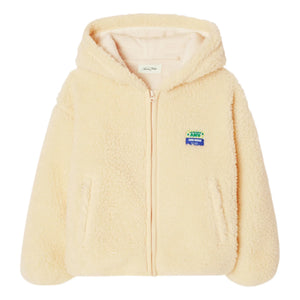 American Vintage - Chaqueta con capucha de sherpa Hoktown | Crudo