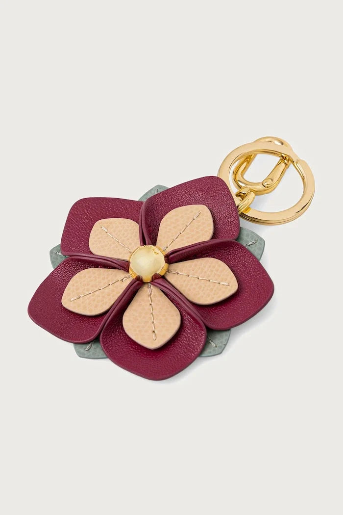 Furla Llavero Allegra Hibiscus para mujer