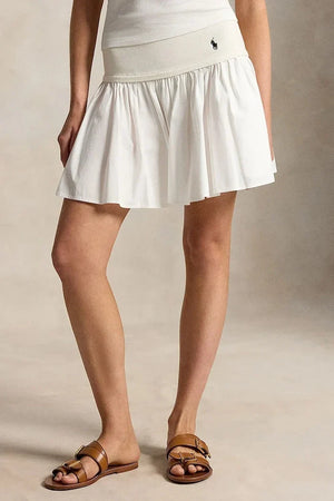 Polo Ralph Lauren Algodón POPELÍN-TEJIDO-FALDA