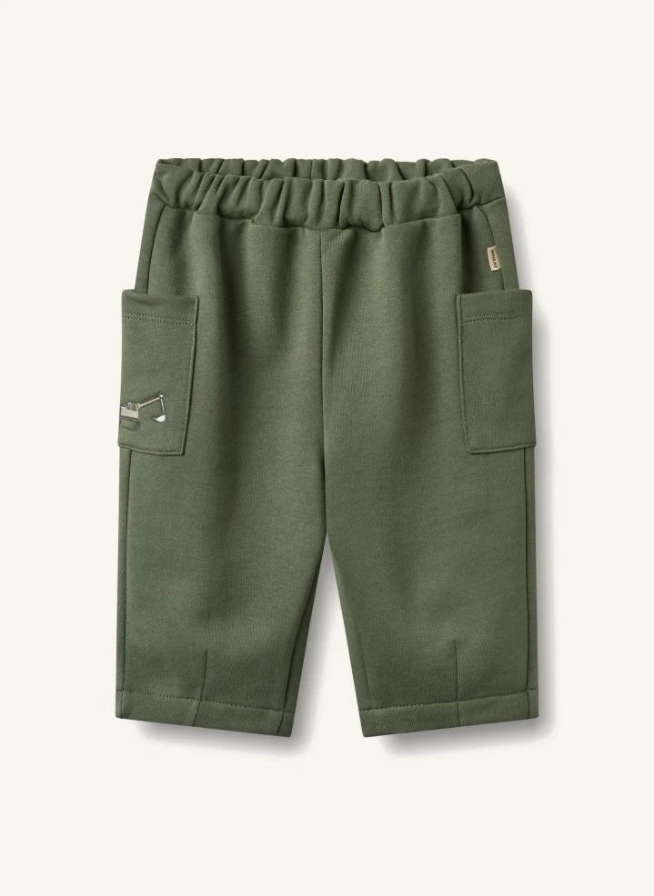 Wheat - Otto jogger de algodón orgánico | Caqui