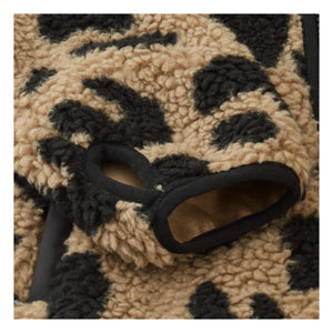 Liewood - Chaqueta de leopardo de piel sintética Nolan de materiales reciclados | Marrón