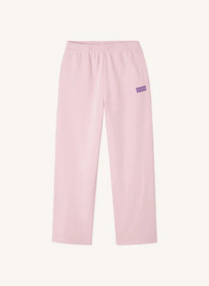 American Vintage - Pantalones Jogger Plizzy de Algodón | Rosa Claro