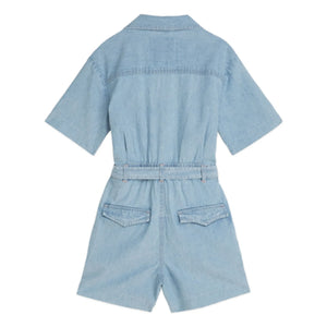 Scotch & Soda - Mono corto chambray | Azul claro