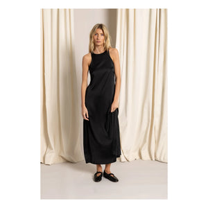 Smallable Woman - Vestido de Satén Zelie | Negro