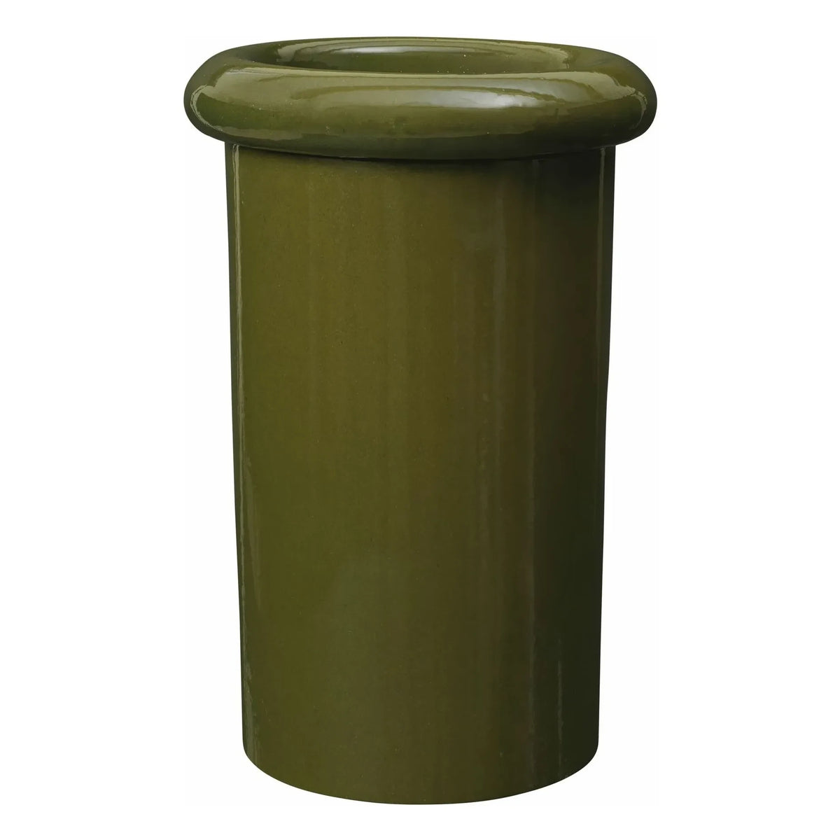 Ferm Living - Maceta Rollo | Verde oscuro