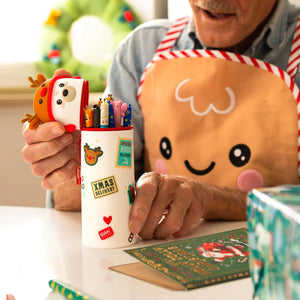 Legami - Estuche de silicona 2 en 1 para Navidad oso polar - Kawaii