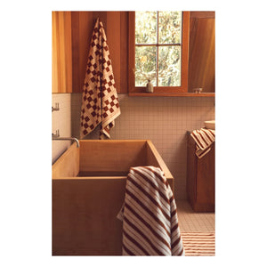 Baina - Toalla de baño Busby | Terracota
