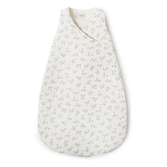 Babyshower - Saco de dormir de muselina de algodón de oliva | Crudo