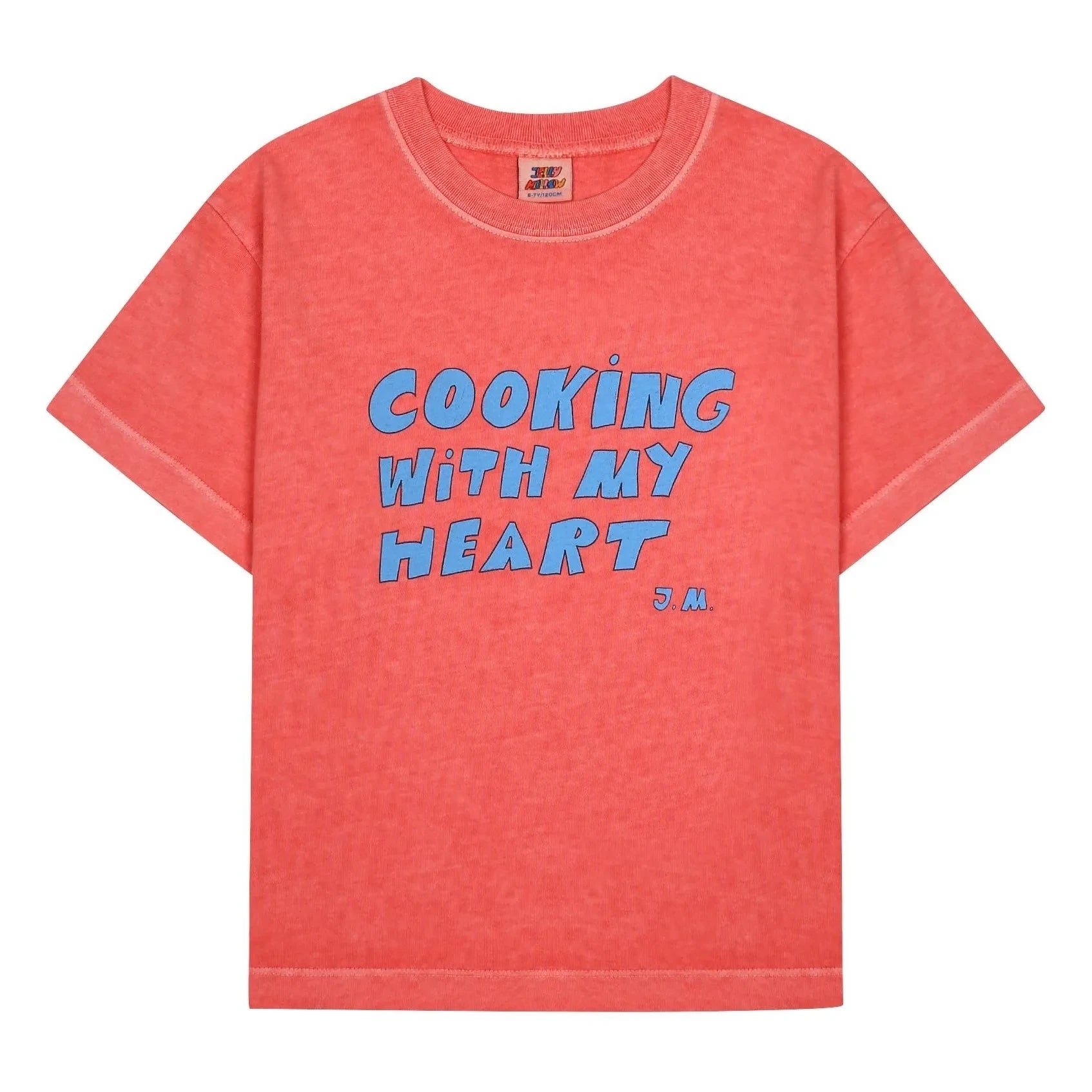 Jelly Mallow - Cooking With My Heart Camiseta | Rojo