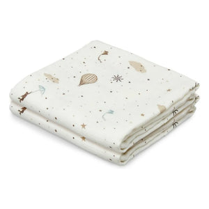 Cam Cam - Dreamable Nappies - Set de 2 | Azul claro
