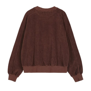 Bobo Choses - Sudadera Mystery de algodón orgánico BC | Marrón oscuro