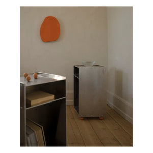 Frama - Mesa auxiliar de aluminio Rivet Box