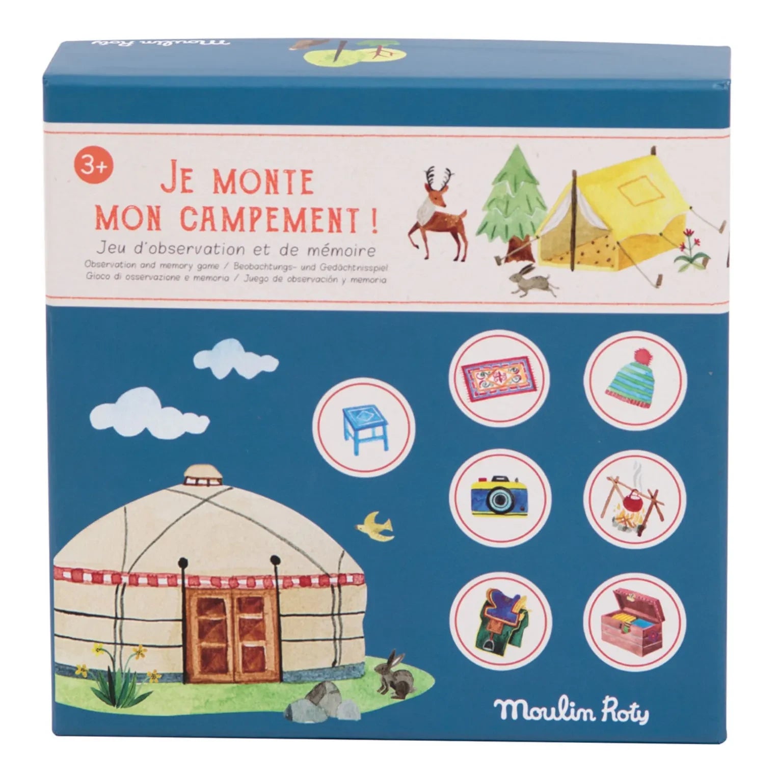 Moulin Roty - Juego de acampada