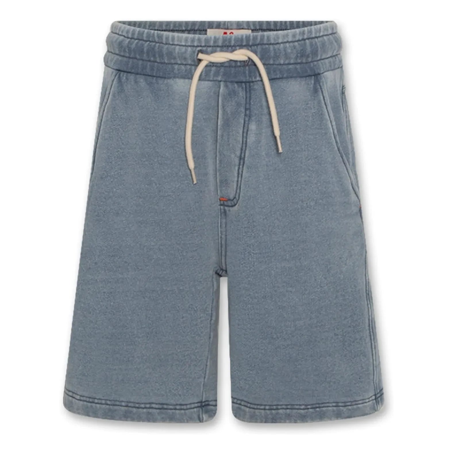 AO76 - Shorts de mezclilla de algodón reciclado Alex Geri | Azul Claro