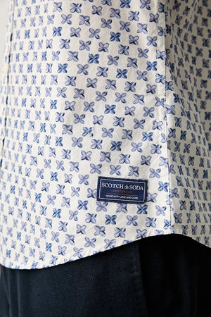 Camisa de algodón Scotch & Soda para hombre