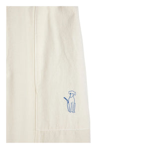 Bobo Choses - Pantalón de algodón orgánico Cocoon | Crema