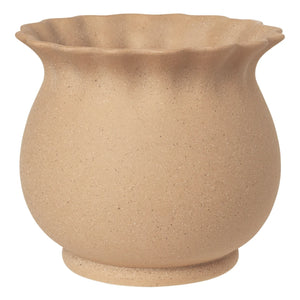 Broste Copenhagen - Maceta de cerámica Alexa | Arena