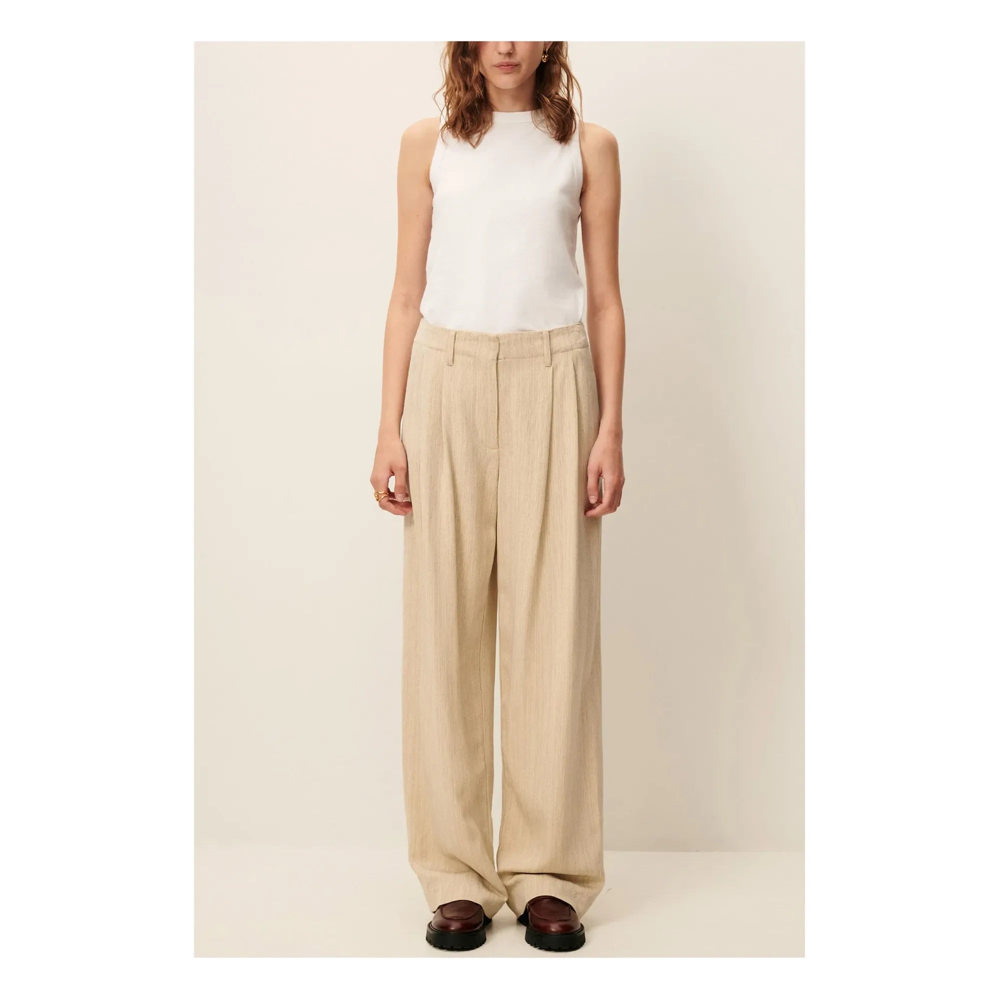 Sessùn - Pantalones Bodaman | Crema