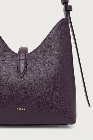 Bolso hobo de piel Furla Goccia S para mujer