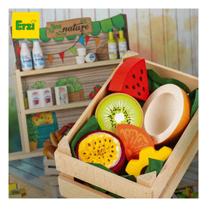 Erzi - Frutas Exóticas de Juguete - 7 Piezas